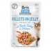 Вологий корм Brit Care Cat Pouch для котів в желе, ніжна індички з креветками, 85 г 100535/0570
