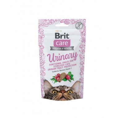 Функціональні ласощі для котів Brit Care Cat Snack Urinary з індичкою, 50 г 5758/111900