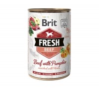 Вологий корм Brit Fresh консерва з телятиною та пшоном 400 г 100161