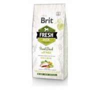 Сухий корм Brit Fresh Duck With Millet Adult Run & Work, качка свіжа з просом для дорослих активних собак 12 кг 170997