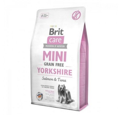 Brit Care Grain-free Mini Yorkshire с лососем и тунцом 2 кг GF0190