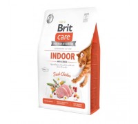 Сухой корм Brit Care Cat GF Indoor Anti-stress 2кг (антистресс) 171302