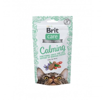 Функциональное лакомство для кошек Brit Care Cat Snack Calming с курицей, 50 г 5765/111901
