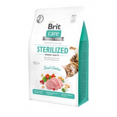 Brit Care Cat GF Sterilized Urinary Health 400 г (урінарі д/стерилізованих)
