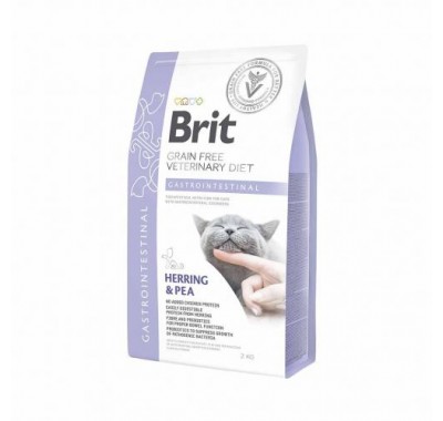 Brit Veterinary Diet Cat Grain free Gastrointestinal. Дієта при гострому та хронічному гастроентериті 2 кг