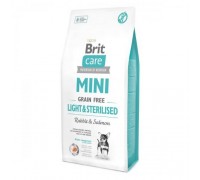 Brit Care Grain-free Mini Light&Sterilised із кроликом 7 кг