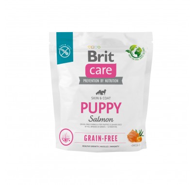 Корм для цуценят Brit Care Dog Grain-free Puppy беззерновий з лососем, 1 кг 172193