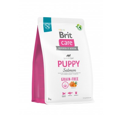 Корм для щенят Brit Care Dog Grain-free Puppy беззерновий з лососем, 3 кг 172194