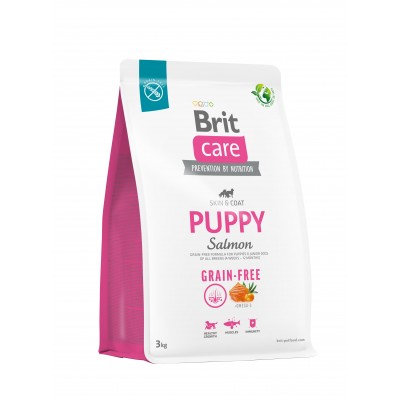 Корм для щенят Brit Care Dog Grain-free Puppy беззерновий з лососем, 3 кг 172194