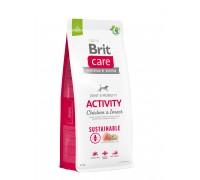 Корм для собак з підвищеною активністю Brit Care Dog Sustainable Activity з куркою та комахами, 12 кг 172192