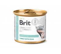 Brit VetDiets Struvite для котів, при лікуванні та для профілактики сечокам'яної хвороби, 200 г 100713