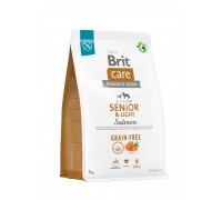Корм для старіючих собак Brit Care Dog Grain-free Senior & Light беззерновий з лососем, 3 кг 172206