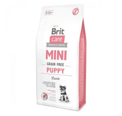 Brit Care Grain-free Mini Puppy Lamb з ягнятком для цуценят 7 кг