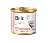 Вологий корм Brit VetDiets Renal для кішок з хронічною нирковою недостатністю, 200 г 100714