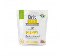 Корм для цуценят Brit Care Dog Sustainable Puppy з куркою та комахами, 1 кг 172169