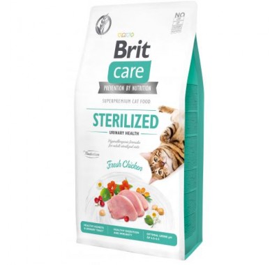 Brit Care Cat GF Sterilized Urinary Health 7кг (урінарі д/стерилізованих)