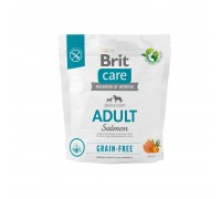 Корм для собак маленьких та середніх порід Brit Care Dog Grain-free Adult беззерновий з лососем, 1 кг 172196