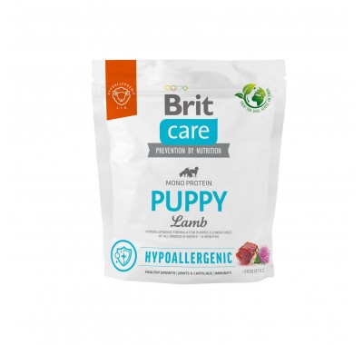 Корм для цуценят Brit Care Dog Hypoallergenic Puppy гіпоалергенний з ягнятком, 1 кг 172211