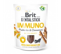 Ласощі для собак Brit Dental Stick Immuno для міцного імунітету, пробіотики та кориця, 7 шт, 251 г 112104