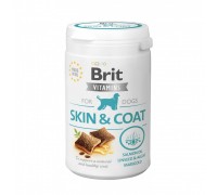 Вітаміни для собак Brit Vitamins Skin and Coat для шкіри і шерсті, 150 г 112060