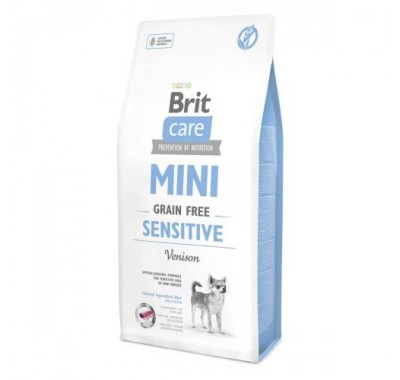 Brit Care Grain-free Mini Sensitive з олениною 7 кг