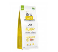 Корм для цуценят Brit Care Dog Sustainable Puppy з куркою та комахами, 12 кг 172171