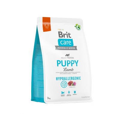Корм для цуценят Brit Care Dog Hypoallergenic Puppy гіпоалергенний з ягнятком, 3 кг 172212
