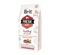 Сухий корм Brit Fresh Beef With Pumpkin Puppy Large свіжа яловичина з гарбузом для цуценят великих порід 2,5 кг, 170992