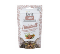 Функціональні ласощі Brit Care Hairball з качкою для котів 50г