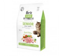 Brit Care Cat GF Senior Weight Control 400 г (контроль ваги д/дорослих кішок)