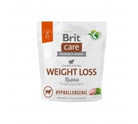 Корм для собак із зайвою вагою Brit Care Dog Hypoallergenic Weight Loss гіпоалергенний з кроликом, 1 кг 172223