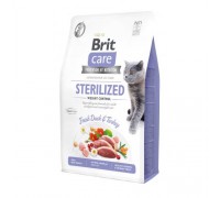 Brit Care Cat GF Sterilized Weight Control 2кг (контроль ваги д/стерилізованих)
