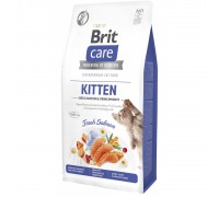Сухий корм Brit Care Cat by Nutrition Kitten Gentle Digestion Strong Immunity для кошенят з лососем, 7 кг 172543