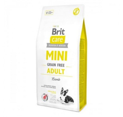 Brit Care Grain-free Mini Adult Lamb з ягнятком 7 кг