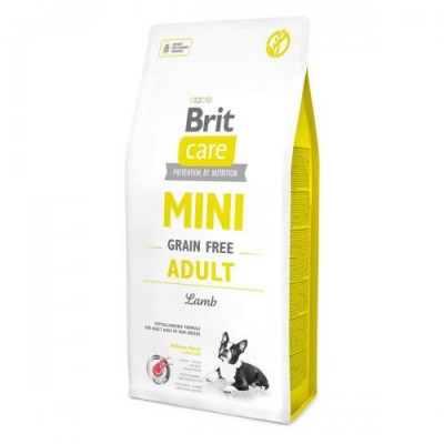 Brit Care Grain-free Mini Adult Lamb з ягнятком 7 кг