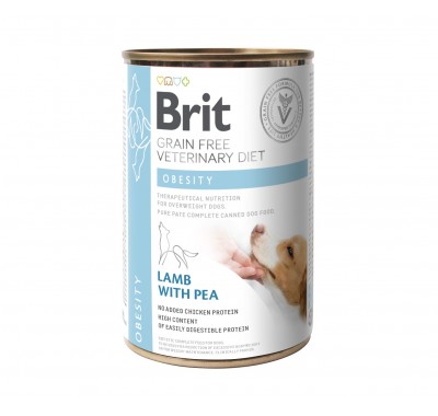 Brit VetDiets Obesity для собак, при ожирінні та надмірній вазі, 400 г 100283
