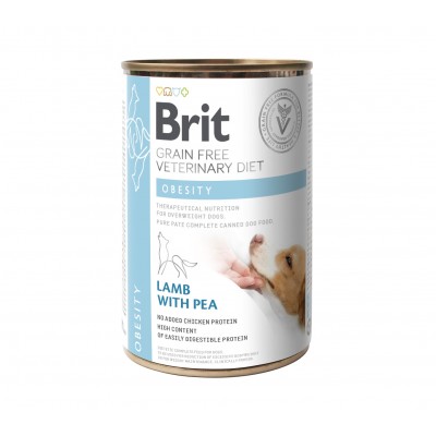 Brit VetDiets Obesity для собак, при ожирінні та надмірній вазі, 400 г 100283