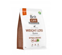 Корм для собак із зайвою вагою Brit Care Dog Hypoallergenic Weight Loss гіпоалергенний з кроликом, 3 кг 172224