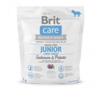 Сухий корм Brit Care GF Junior Large Breed Salmon & Potato для цуценят великих порід 1 кг 132723