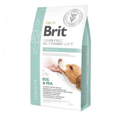 Сухий корм Brit Veterinary Diet Dog Grain free Struvite. Дієта для собак при струвітному типі МКБ 2 кг 170951