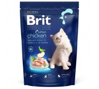 Сухой корм для котят Brit Premium by Nature Cat Kitten, курица 800 г 171850