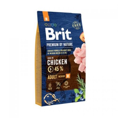 Сухий корм для собак Brit Premium DOG Adult M 8 кг 170817