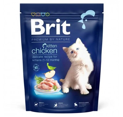 Сухий корм для кошенят Brit Premium by Nature Cat Kitten, курка 300 г 171842