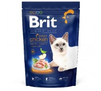 Сухий корм для кішок Brit Premium Cat by Nature індор з куркою 800 г 171853