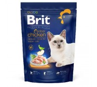 Сухий корм для кішок Brit Premium Cat by Nature Індор з куркою 1,5 кг 171861