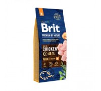 Сухий корм для собак Brit Premium DOG Adult M 15 кг 170818