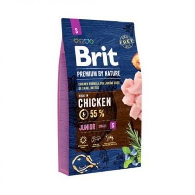 Сухий корм для собак Brit Premium DOG Junior S 8 кг 170805