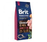 Сухий корм для собак Brit Premium DOG Junior L 15 кг 170824