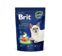 Сухий корм для стерилізованих кішок Brit Premium Cat by Nature Sterilised з лососем 800 г 171856