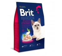 Сухий корм для стерилізованих кішок Brit Premium Cat by Nature Sterilised з куркою 8 кг 171870